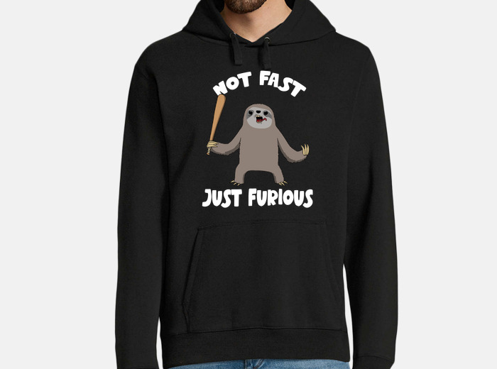 Angry sloth funny sloth hoodie tostadora