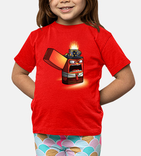 Angry lighter - camiseta niño