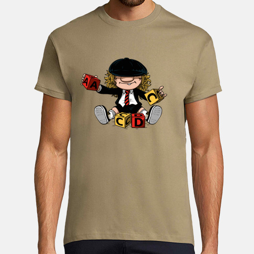 Camiseta angus young Clearance