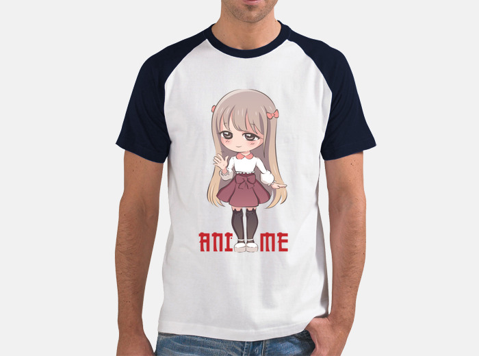 T shirt best sale manga fille