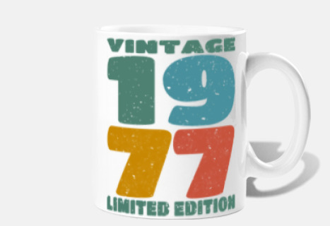 aniversario 1977 - vintage 1977