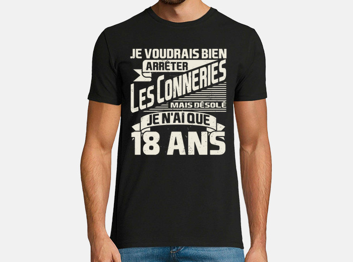 Anniv 18 ans Anniversaire Fille Humour' T-shirt Femme