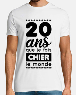 Anniversaire 20 ans - Je fais chier