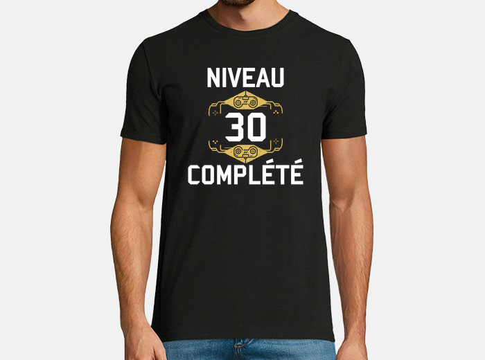 Tee shirt anniversaire discount 30 ans homme