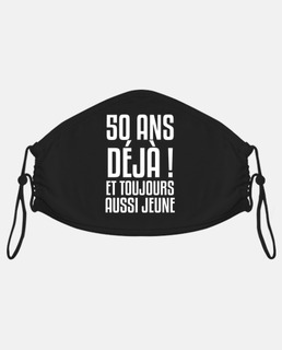 Masques En Toile Anniversaire 50 Ans Livraison Gratuite Tostadora Fr