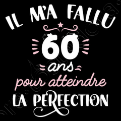 60 ans Anniversaire Humour T-Shirt Femme vendu par Fresk Tire