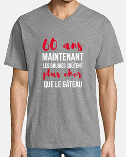 T Shirt Cadeau Anniversaire 60 Ans Avec Livraison Gratuite Tostadora Fr