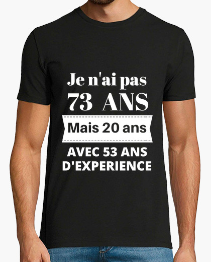 Tee Shirt Anniversaire 73 Ans Tostadora Fr