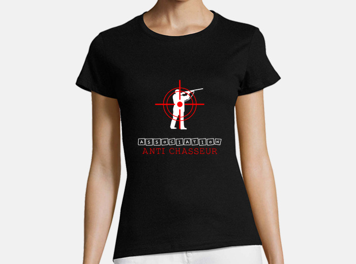 Tee shirt anti chasse association tostadora