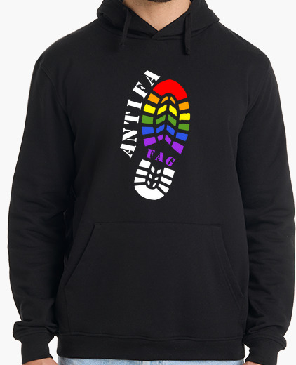 Antifa Fag Hoodie Tostadora Co Uk