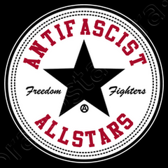 Anti fascist allstars t hot sale shirt