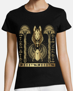 antiguo egipto dios anubis ankh escarab