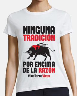 antitaurina - live bulls, woman (light background)