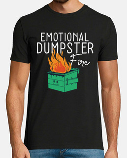 Anxiety Quote Emotional Dumpster Fire