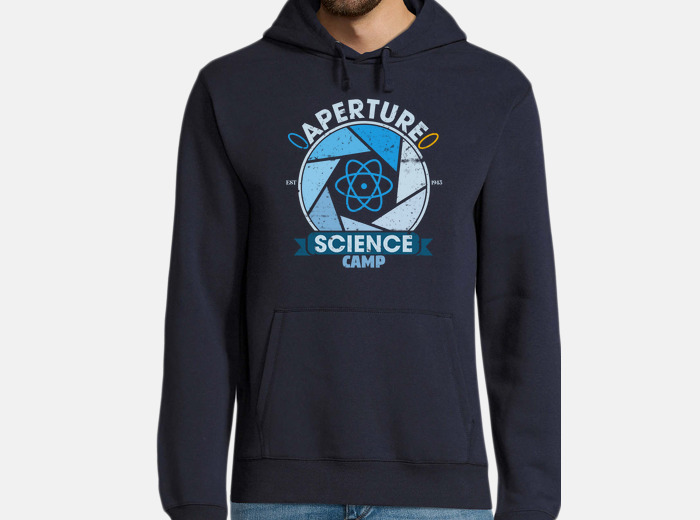 Aperture science camp hoodie tostadora