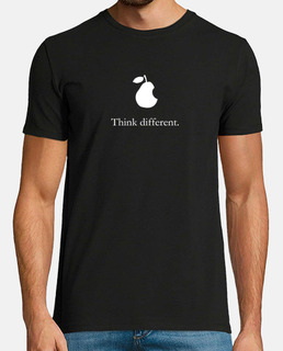 Apple Pear think different camiseta hombre