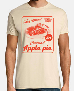 Apple Pie Retro Aesthetic Diner Ad