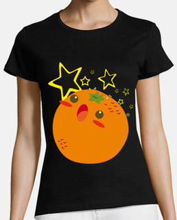 arancione kawaii con stress lei s