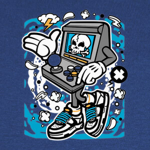 Camisetas Arcade Skull