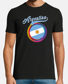 Argentina Sports 2021 Holi Color Framed Argentina Flag design
