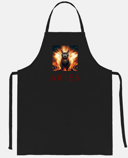 Aries Cat apron
