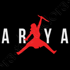 arya stark air jordan