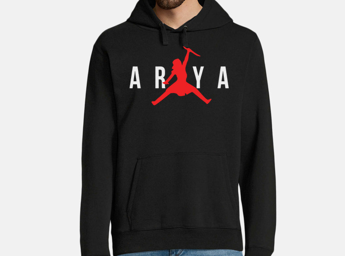 Arya stark air jordan hoodie tostadora