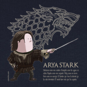 Camisetas Arya Stark by Calvichi's