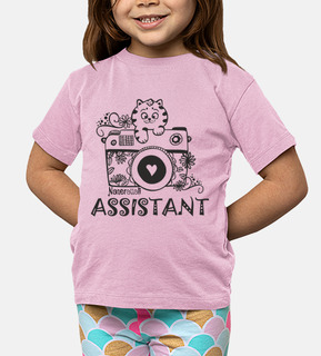 assistant - pink tshirt