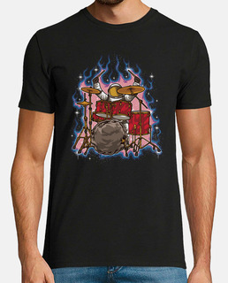 Astronaut Drummer  Musician In Space