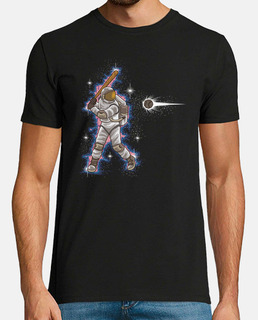 astronauta jugador de béisbol galaxia deporte de equipo
