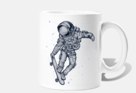 Astronauta Skate Espacial