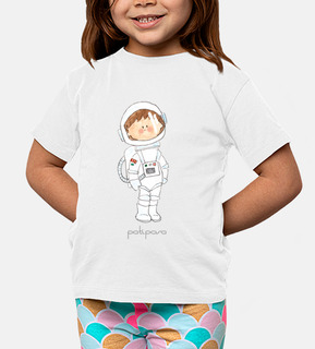 astronauta. t-shirt bambino