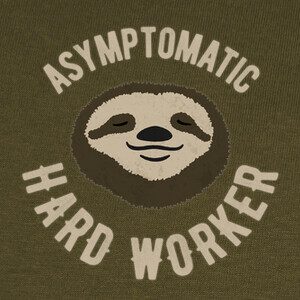 T-shirt hard work asenzatomatico er
