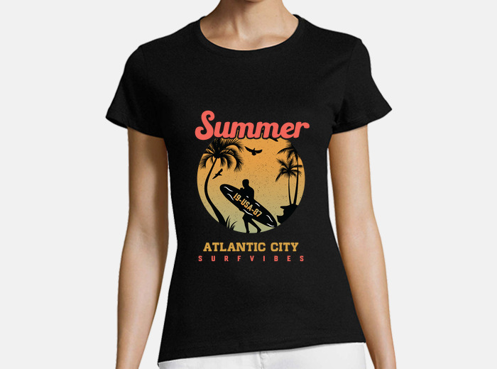 Atlantic city surf t-shirt