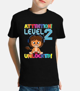 Attention Level 2 Unlocked Birthday