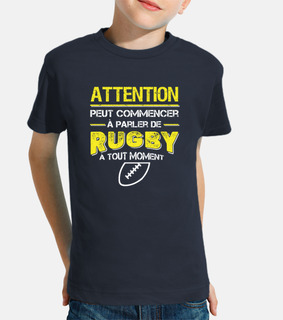 Attention parler Rugby Message Humour