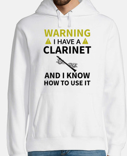 attenzione avere un clarinetto clarinet