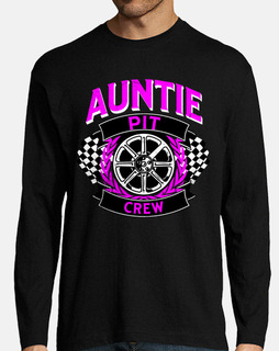 Auntie Pit Crew Race Car Matching Famil