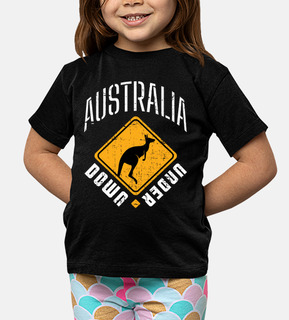 Australia giù sotto il canguro australi