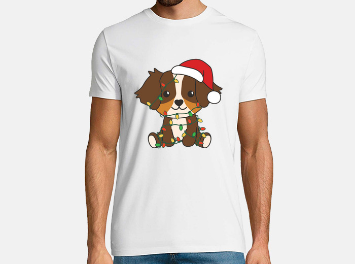 Australian shepherd christmas winter t shirt tostadora