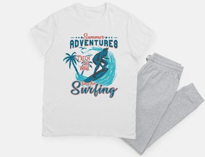 aventuras de verano tiempo para surfear