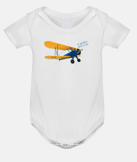 Avioneta biplano. Te queremos hasta el