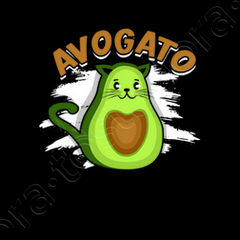 Avogato Cinco De Meow Cat Avocado Eat