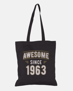 Awesome Since 1963 Vintage Birthday