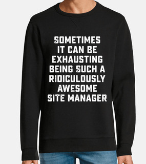 Awesome Site Manager Sarcastic Funny