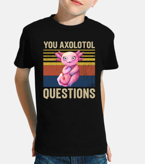 Axolotl Questions Cute Pink Amphibian