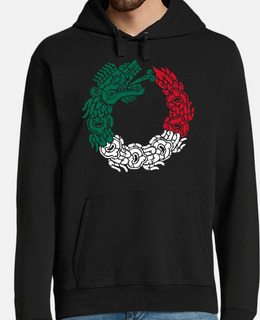 Aztec Quetzalcoatl  Serpent Mexican Flag  Mexico Roots