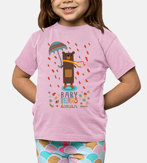 baby bears icecar | kids short sleeve