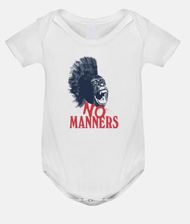 baby body. monkey do not manners